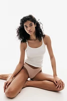 3-Pack Invisible Cotton Brazilian Briefs