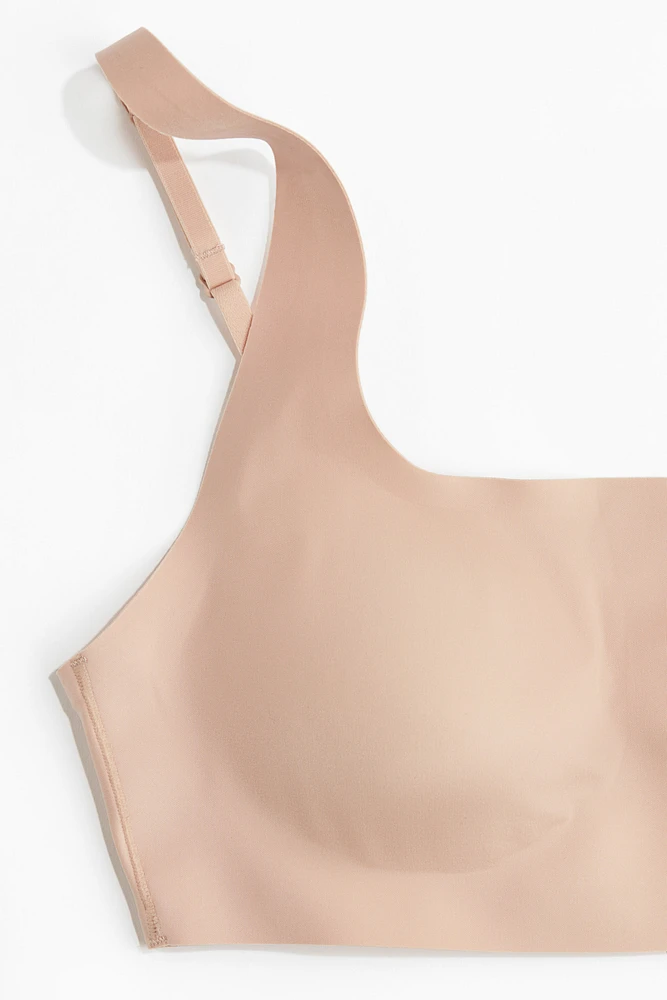 Padded Soft-Cup Microfiber Bra