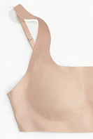 Padded Soft-Cup Microfiber Bra