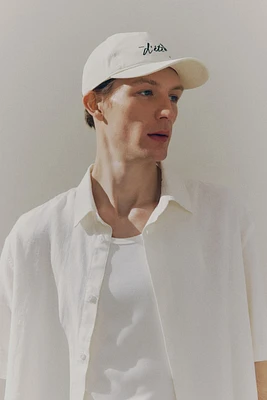 Loose-Fit Short-Sleeved Linen-Blend Shirt