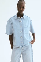 Oversized Denim Shirt