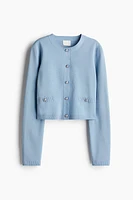 Fine-Knit Cardigan