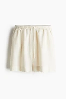 Linen Bermuda Shorts