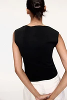 Boat-Neck Top