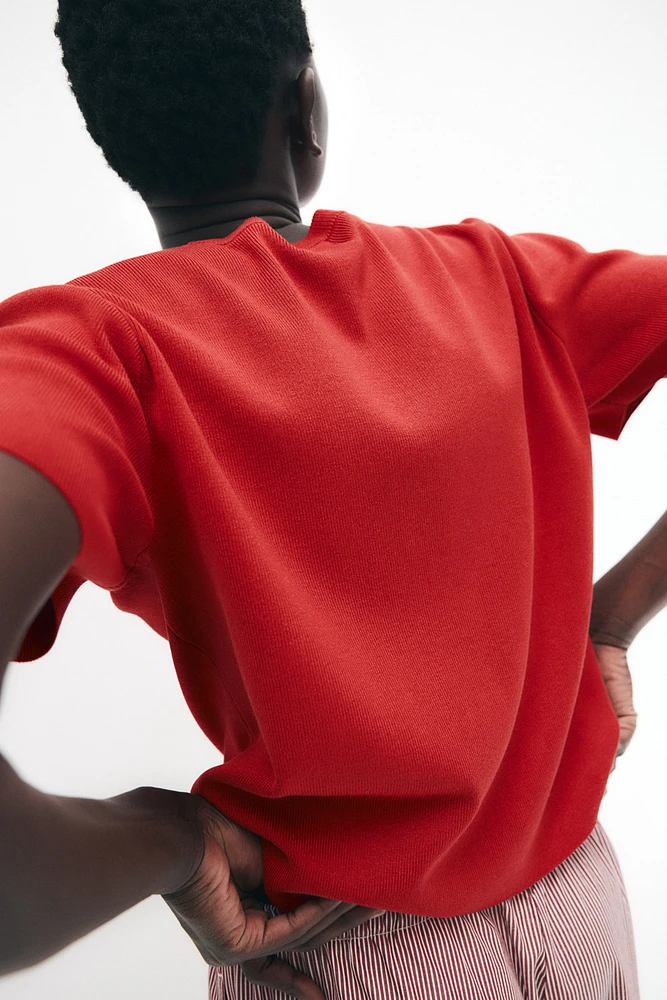 Fine-Knit T-Shirt