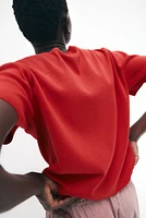 Fine-Knit T-Shirt