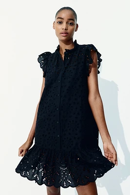 Eyelet Embroidery Dress