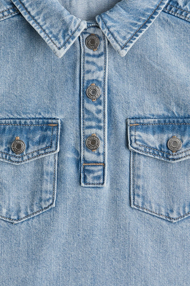 Denim Shirt Dress