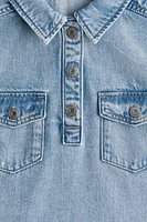 Denim Shirt Dress