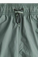 Long sports cargo shorts