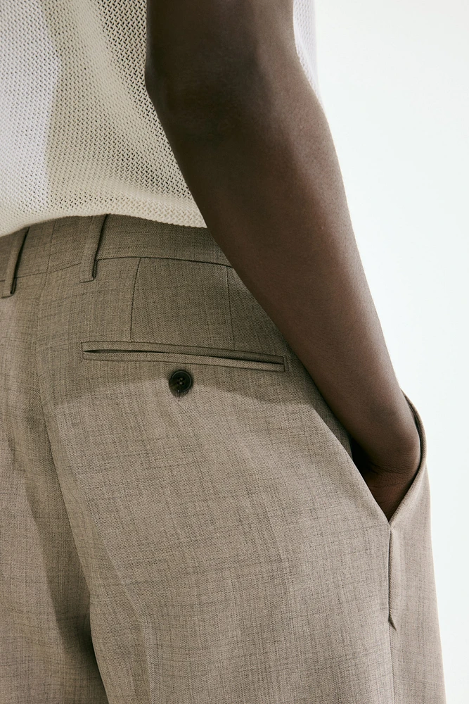 Loose-Fit Tailored Shorts