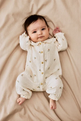 Cotton Muslin Romper Suit