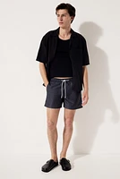Patterned Swim Shorts