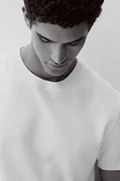 Slim-Fit Fine-Knit T-Shirt