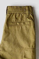 Twill Cargo Joggers