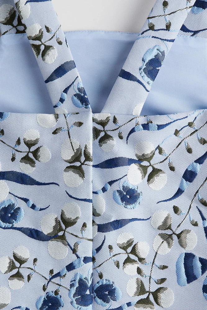 Jacquard-Weave Dress