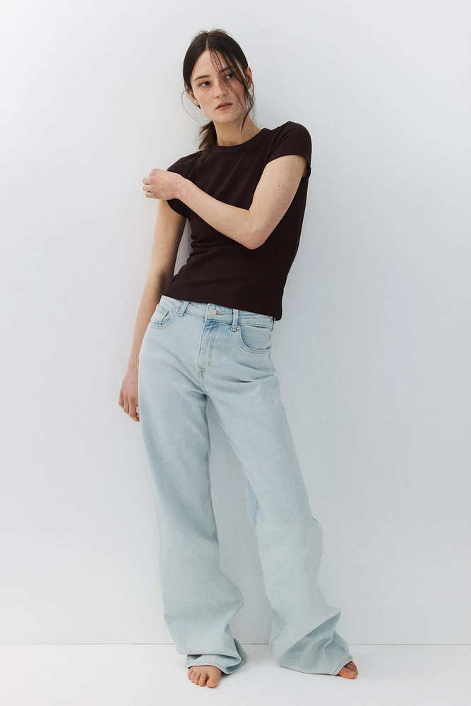 Ribbed T-shirt