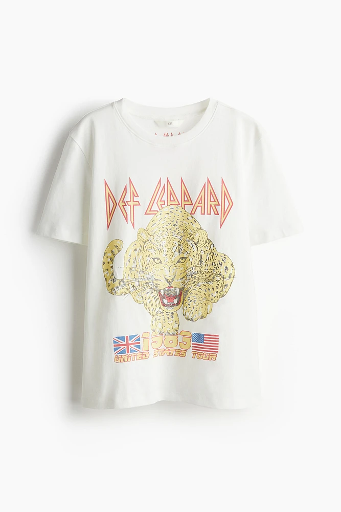 T-shirt with Motif