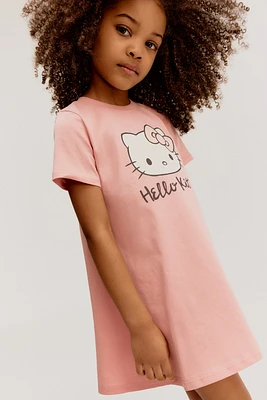 Printed Cotton Dress