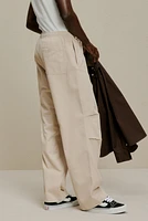 Loose Fit Twill Pants
