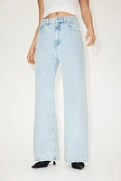 Bouclé Denim Jeans