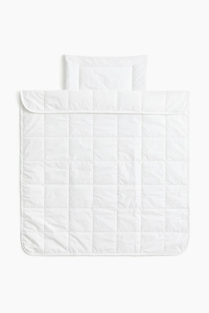 Crib Duvet and Pillow