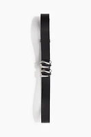 Metal-Detail Belt