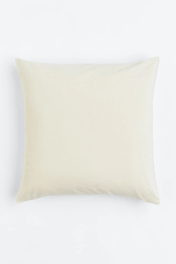 Housse de coussin en velours