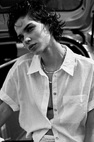 Linen-Blend Shirt