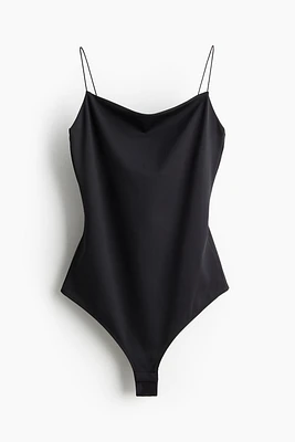 Thong Bodysuit with Shoulder Straps