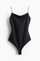 Thong Bodysuit with Shoulder Straps
