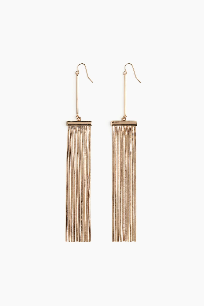 Fringe-Detail Earrings