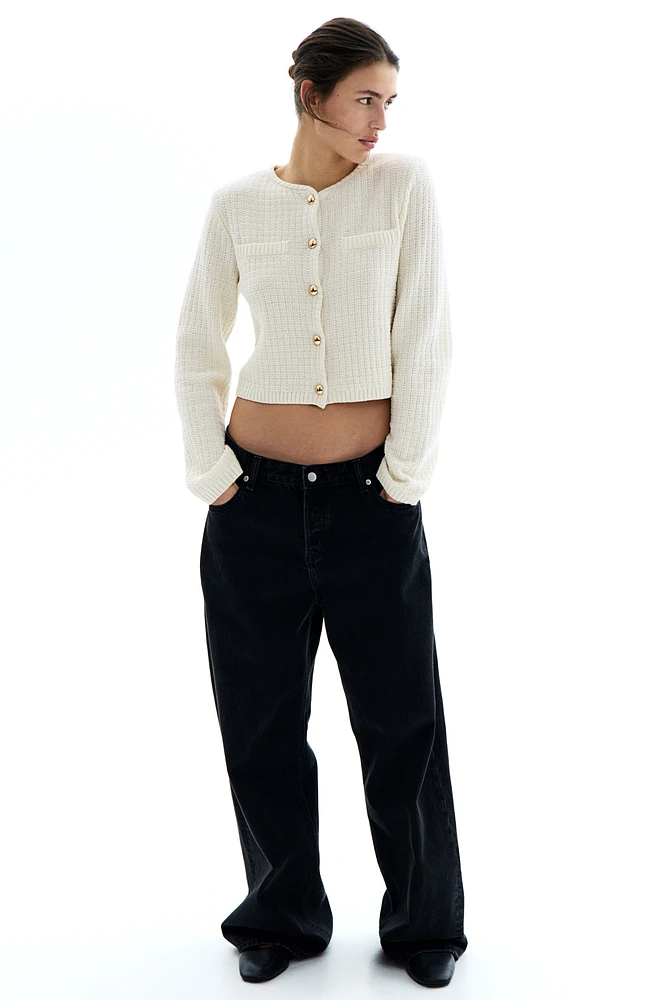 Moss-Knit Cardigan