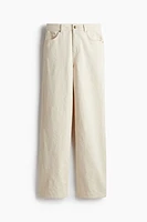 Wide High Jeans