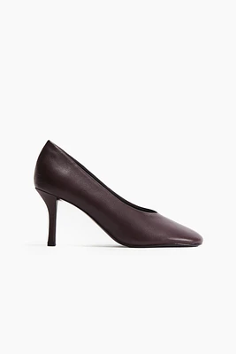 Escarpins en cuir