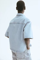 Oversized Denim Shirt