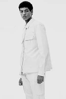 Regular-Fit Twill Overshirt