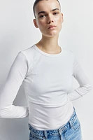 MAMA Ribbed Nursing Top