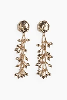 Long Cluster Earrings