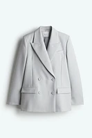Oversized Wool-Blend Blazer