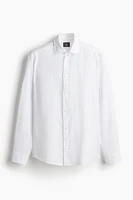 Slim Fit Linen Shirt
