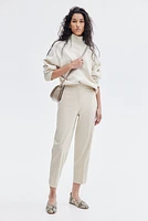 Pantalon cigarette 7/8