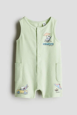 Terry romper suit
