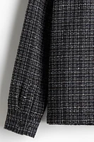 Regular Fit Waffled Overshirt