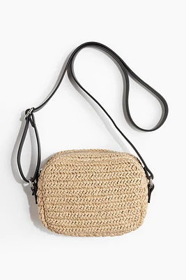 Straw Crossbody Bag