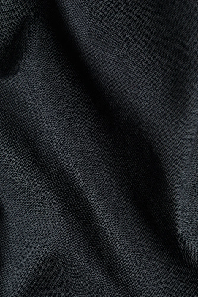 Linen-Blend Dress