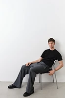 Slim-Fit Fine-Knit T-Shirt