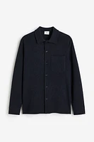 Regular Fit Bouclé Jersey Shirt