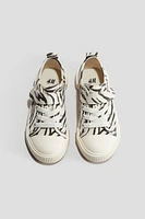 Cotton Canvas Sneakers