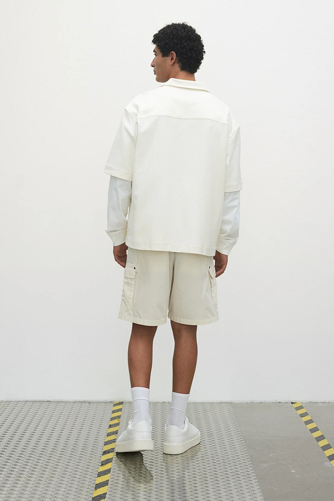 Loose-Fit Brushed Resort Shirt